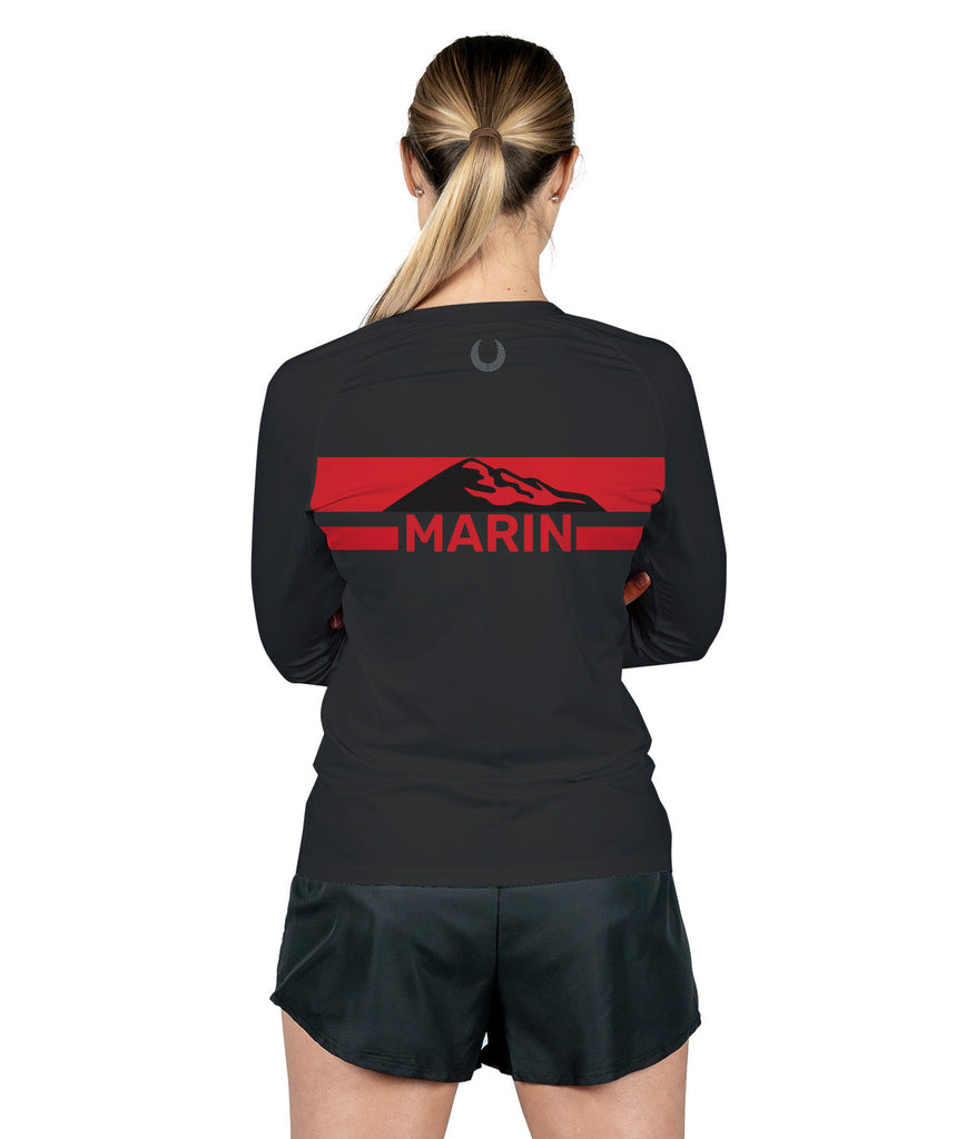 Women's Marin LS Training (COMFORT FIT) Base Layer - Black