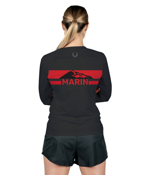 Women's Marin LS Training Base Layer - Black
