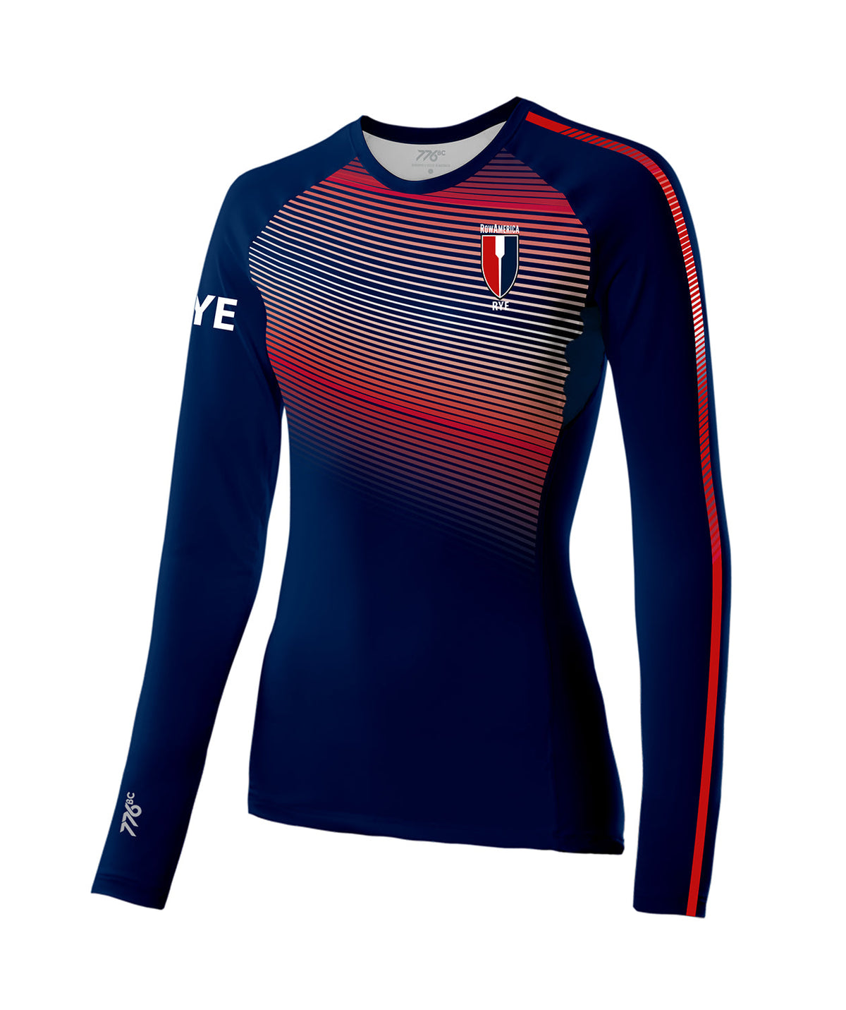 Women's RowAmerica LS Training Base-layer (Warmth) - NAVY