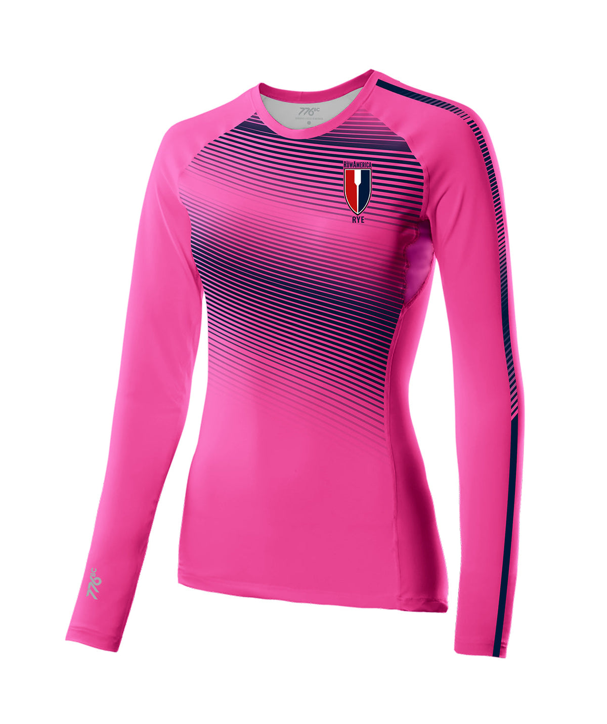 Women's RowAmerica LS Training Base-layer (Warmth) - NEON PINK