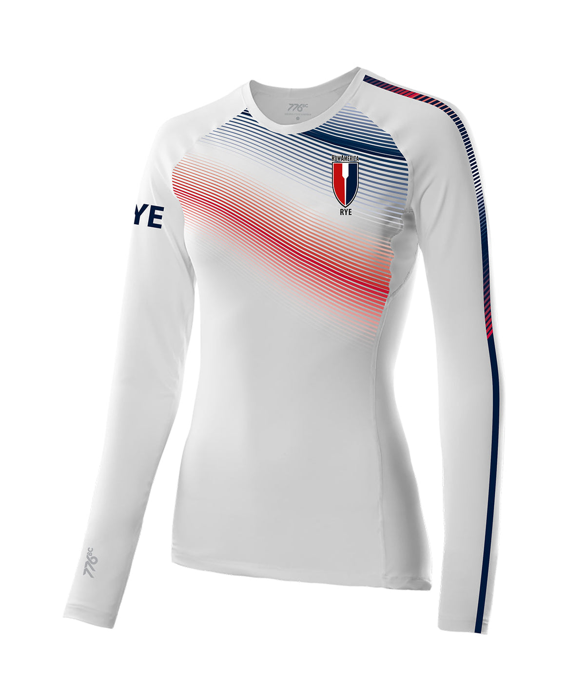 Women's RowAmerica LS Performance Base-layer - WHITE
