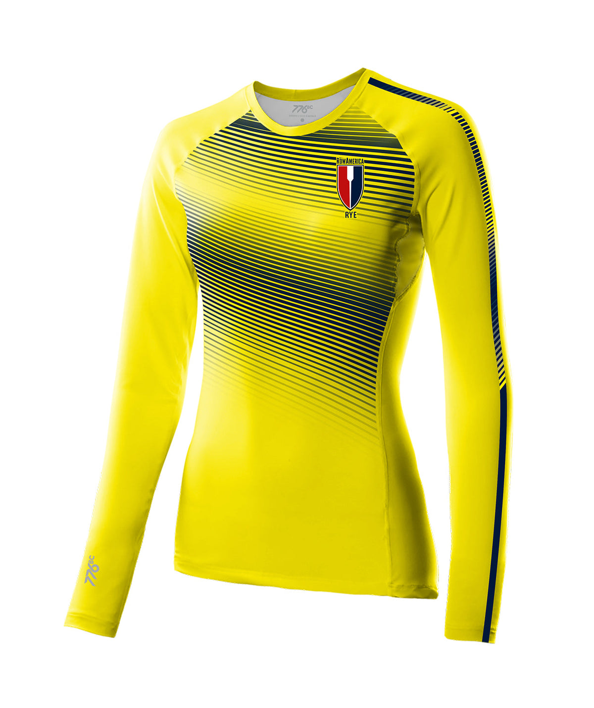 Women's RowAmerica LS Training Base-layer (Warmth) - NEON YELLOW