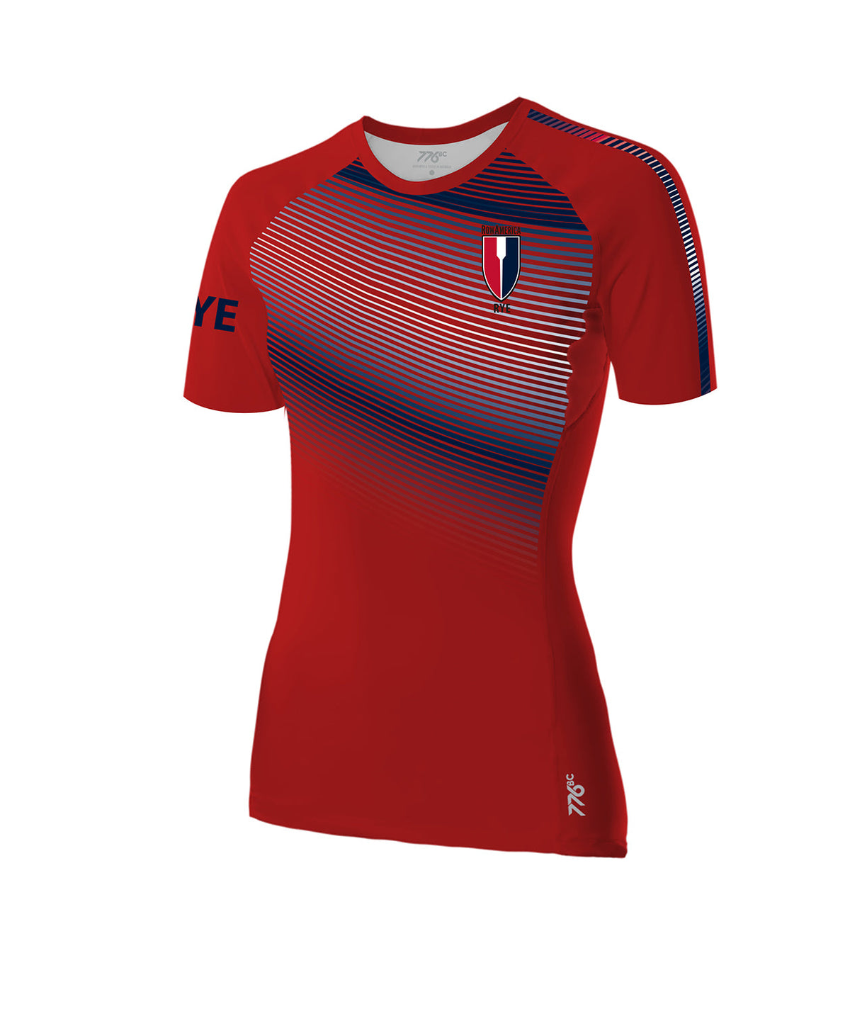 Women's RowAmerica SS Performance Base-layer - RED