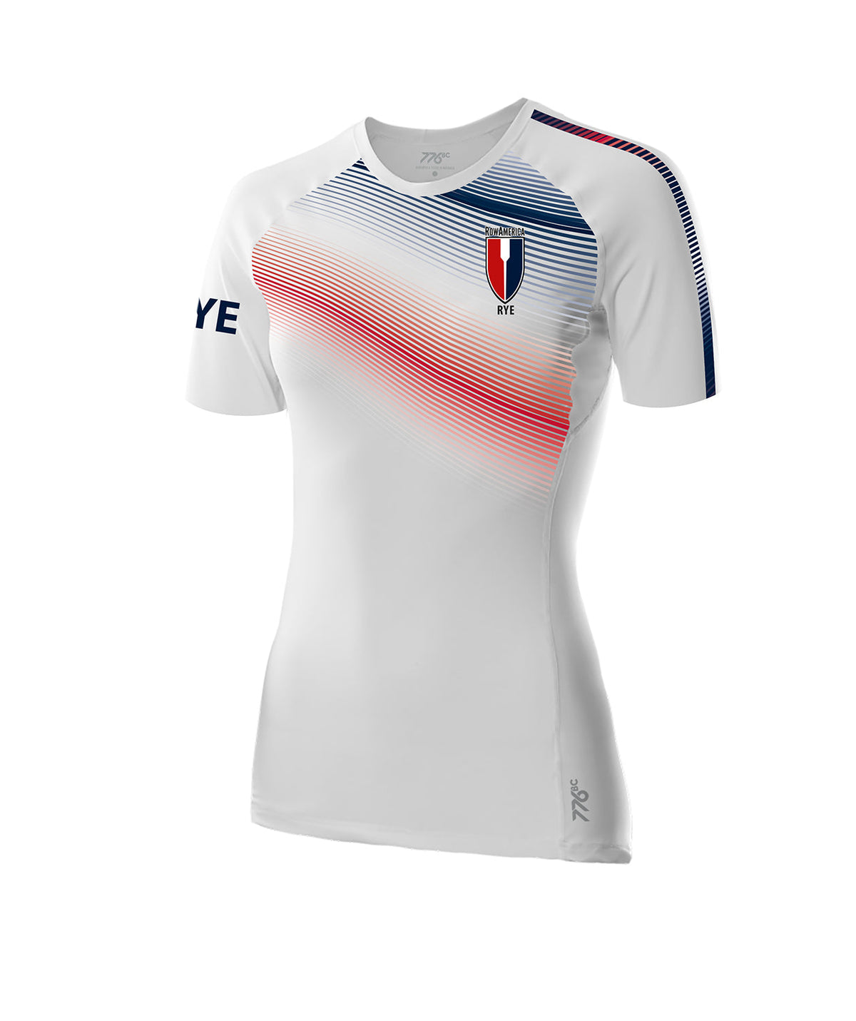 Women's RowAmerica SS Performance Base-layer - WHITE