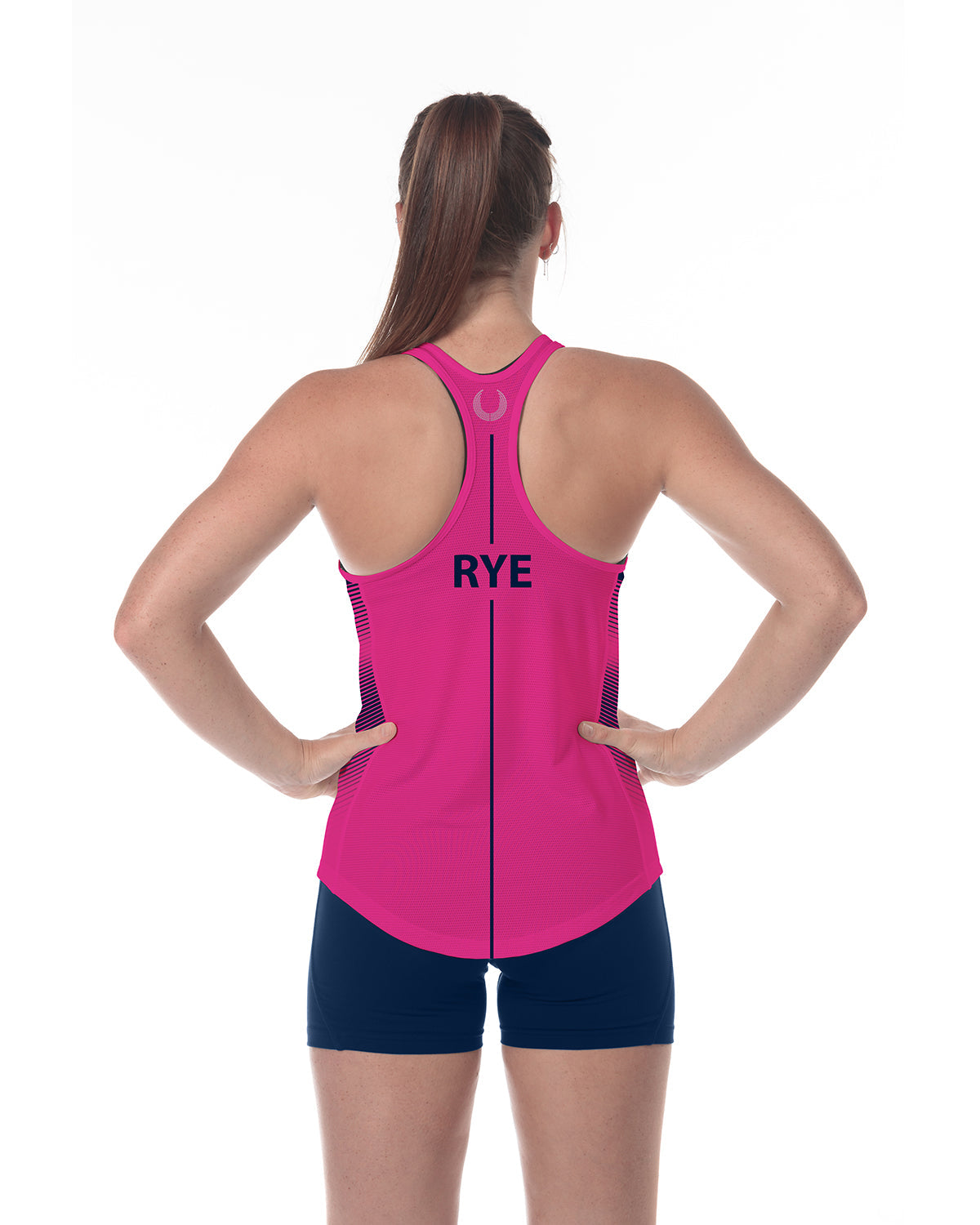 Women's RowAmerica Race Tank - NEON PINK