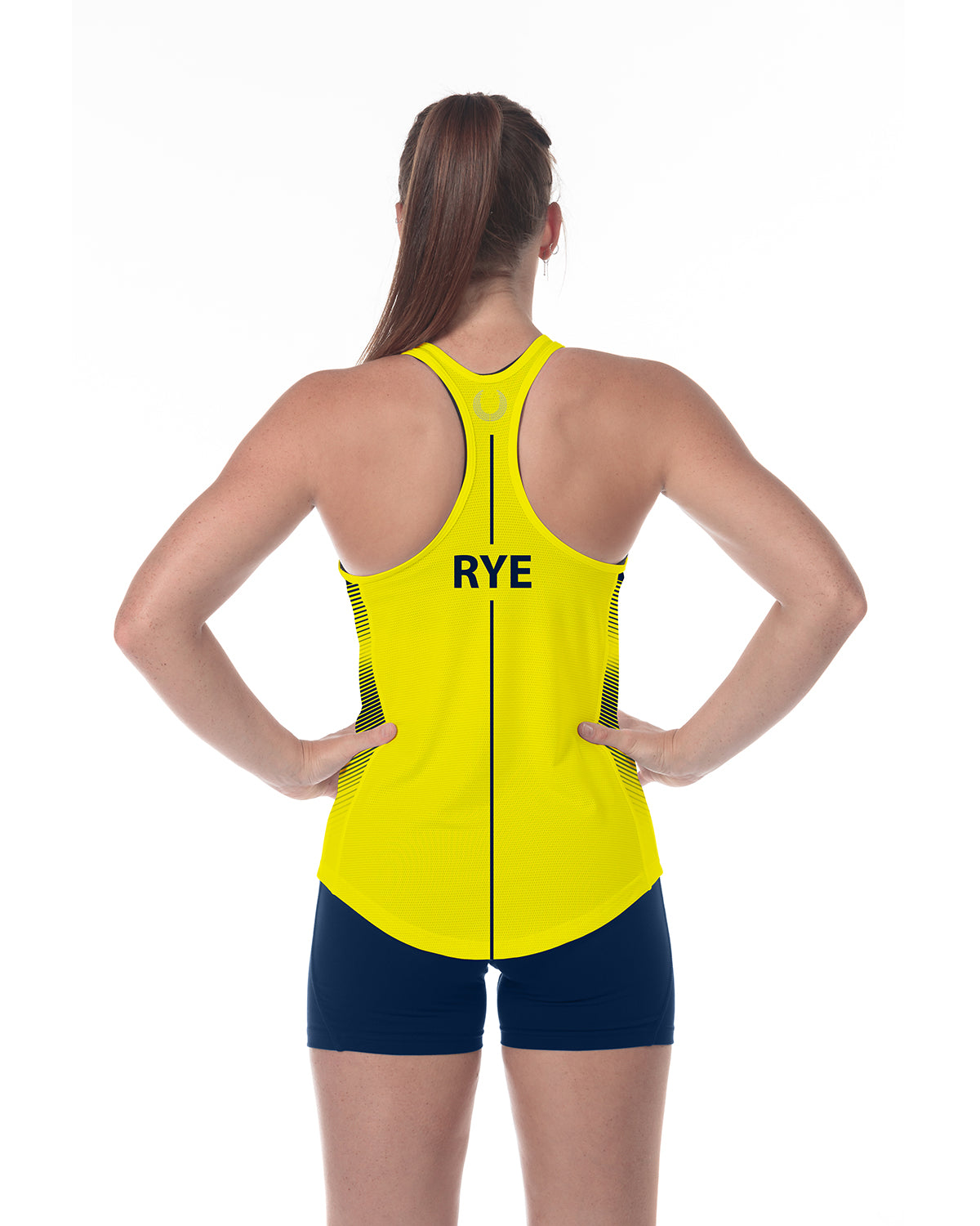 Women's RowAmerica Race Tank - NEON YELLOW