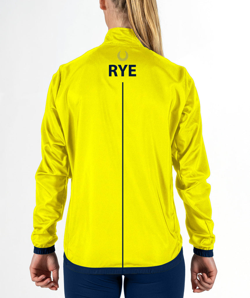 Women's RowAmerica Cirrostratus Wind Jacket - NEON YELLOW