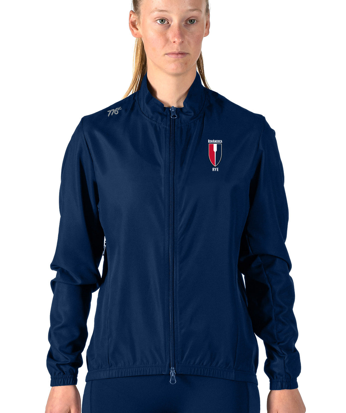 Women's RowAmerica Cirrostratus Wind Jacket - NAVY