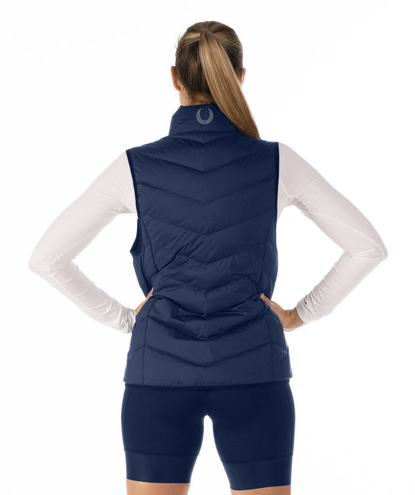Women's USRowing Supporter Club Cumulus Puffer Vest - Navy