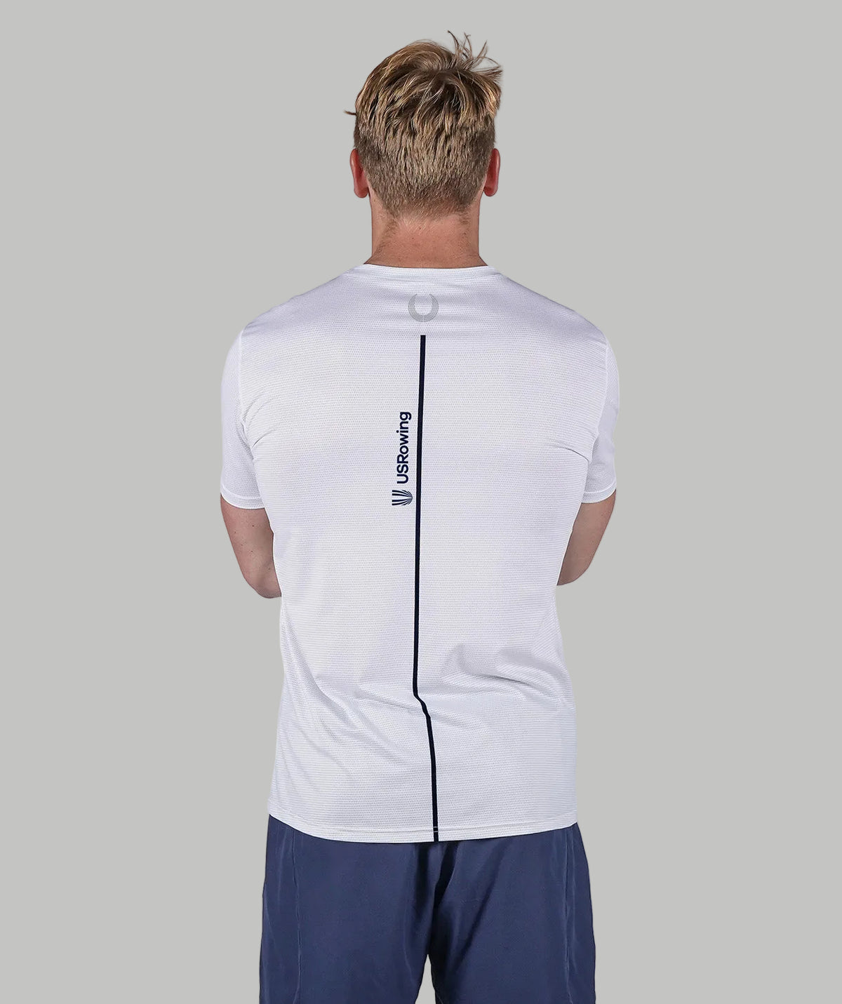 Men's USRowing Supporter Club Performance T-Shirt - White