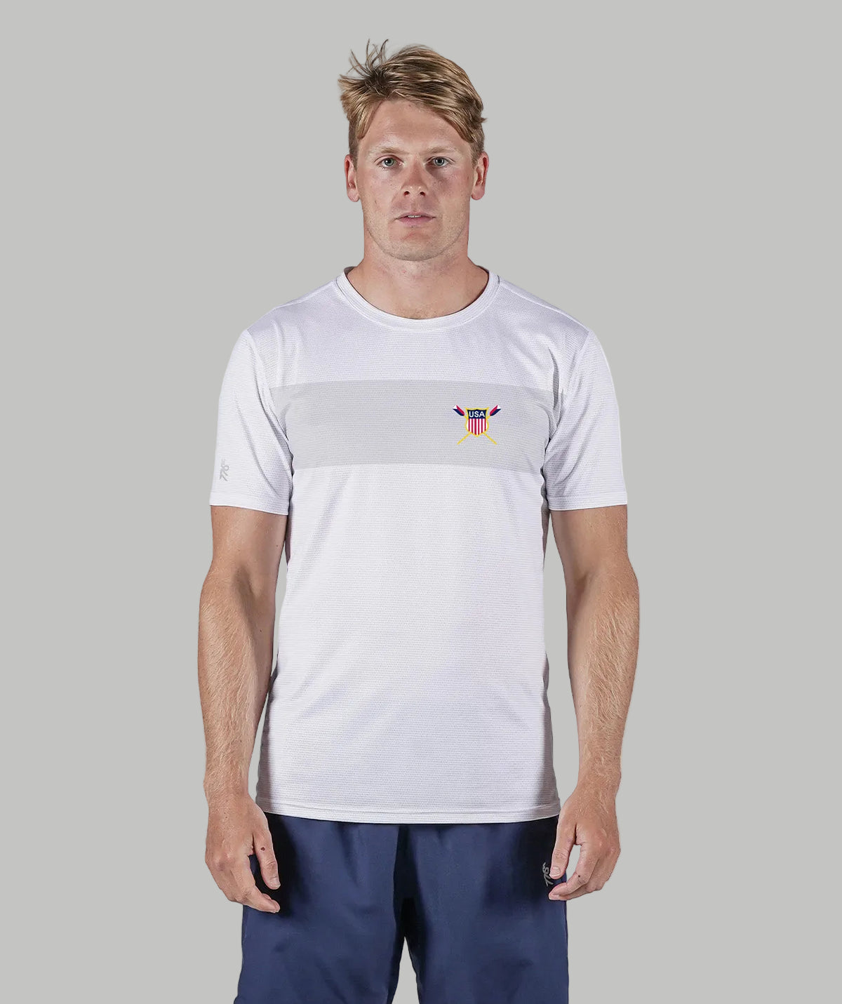 Men's USRowing Supporter Club Performance T-Shirt - White