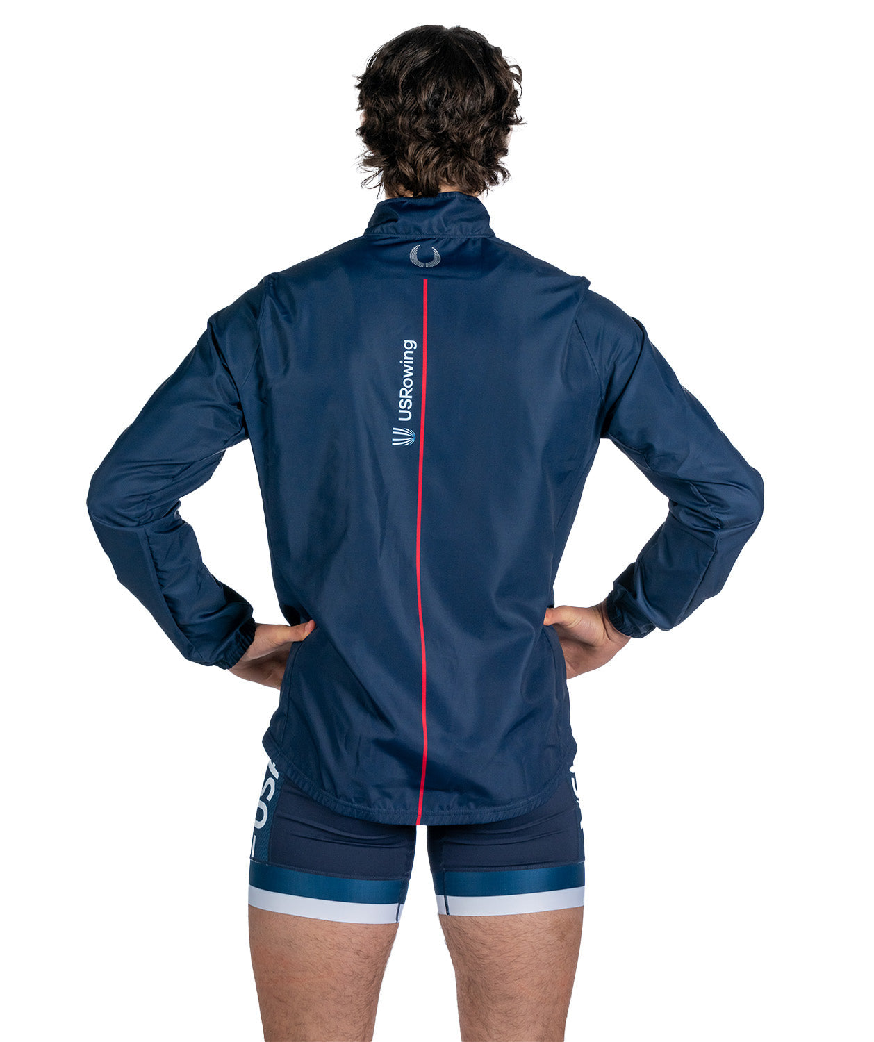 Men's 776BC x USRowing Cirrostratus Jacket 01 Navy 776BC International