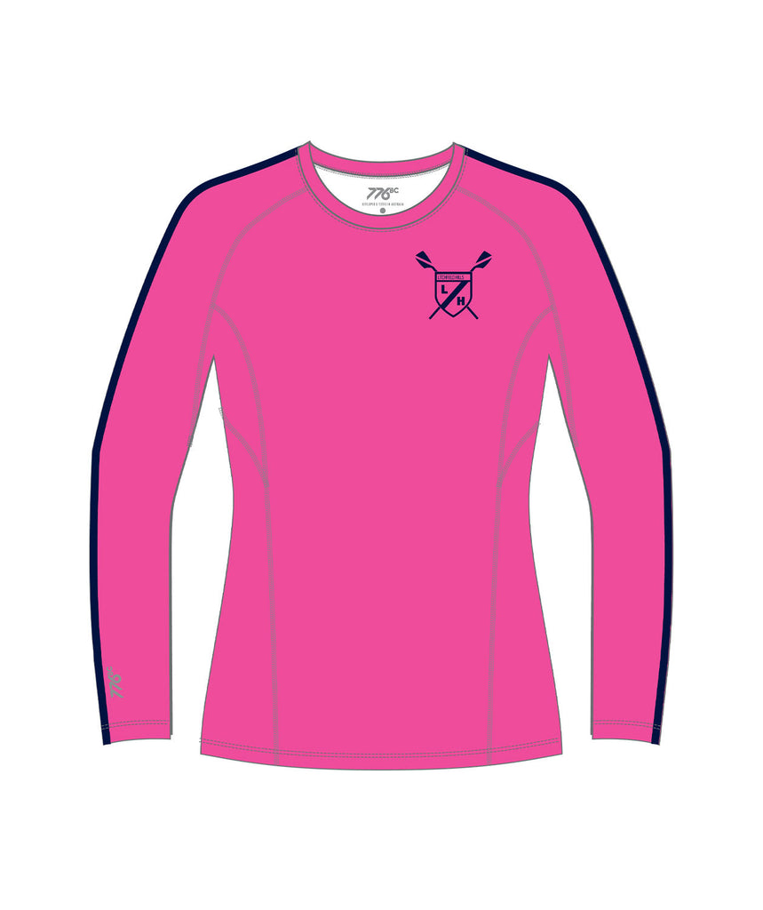 Women's Litchfield Hills LS Base Layer - Pink