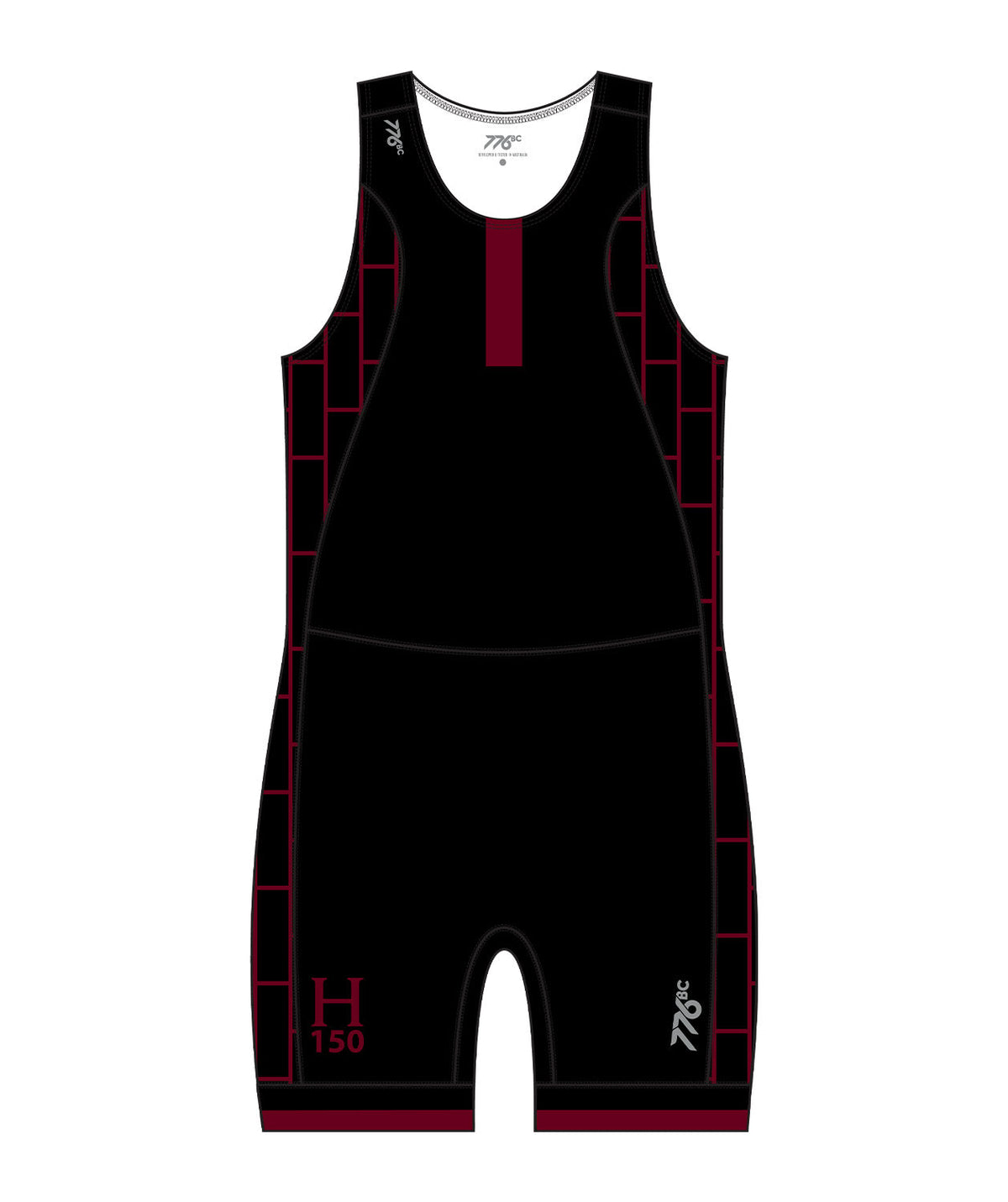 Men's Harvard LW Rowing Unisuit - Black