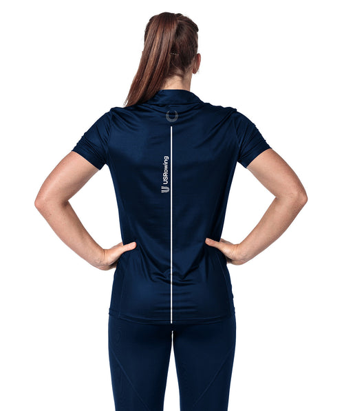 Women's USRowing Supporter Club Polo - Navy