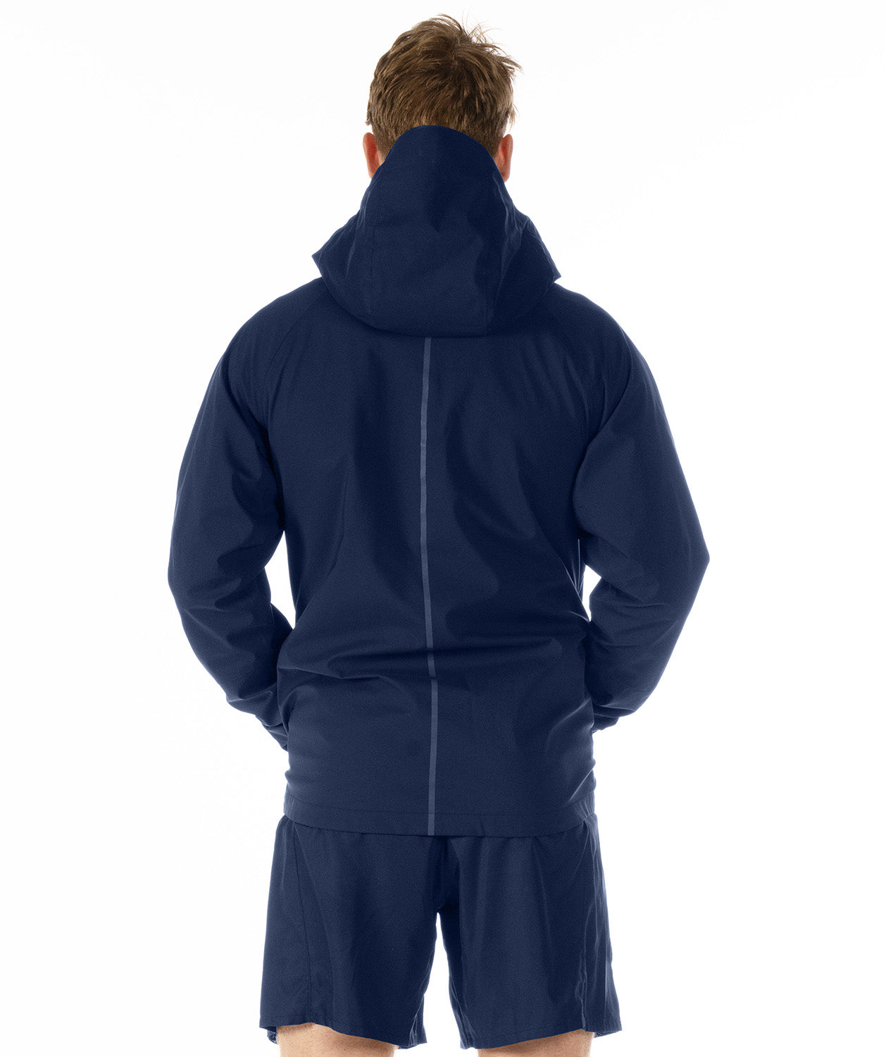 Men's USRowing Supporter Club Vortex Waterproof Jacket - Navy