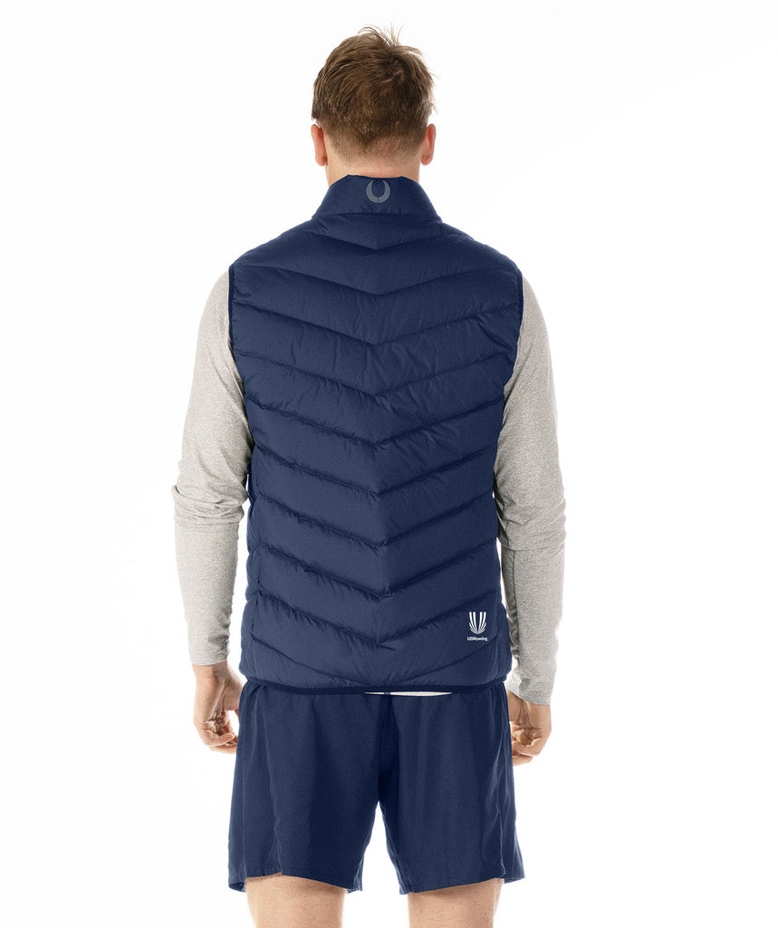 Men's 776BC x USRowing Cumulus Puffer Vest - Navy
