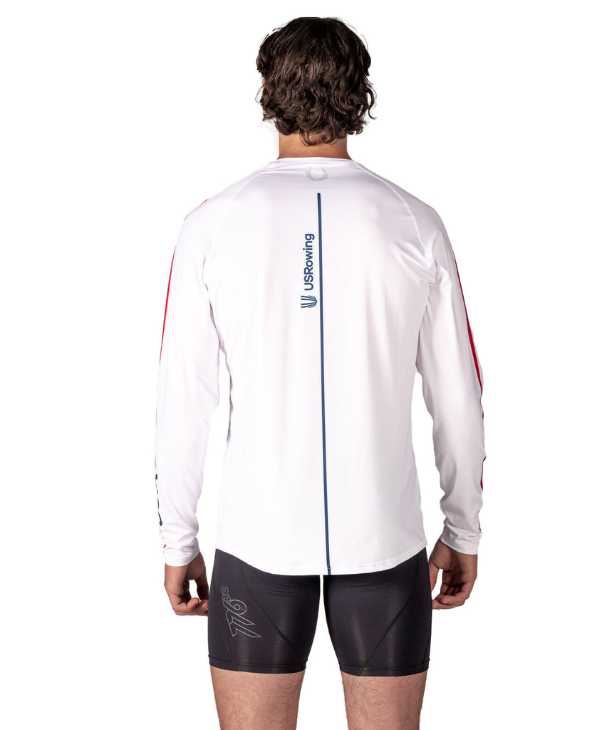 Men's 776BC x USRowing LS Base Layer 01 - White