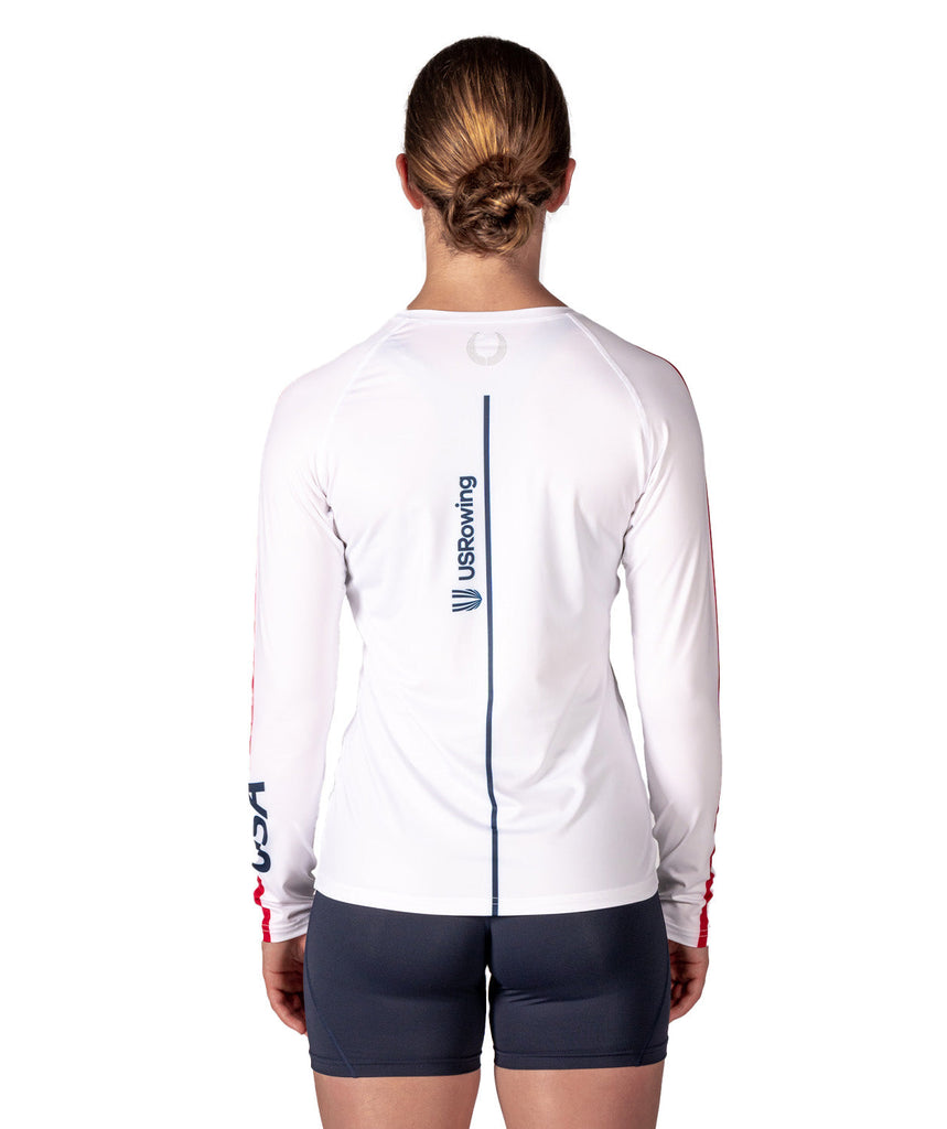 Women's 776BC x USRowing LS Base Layer 01 - White