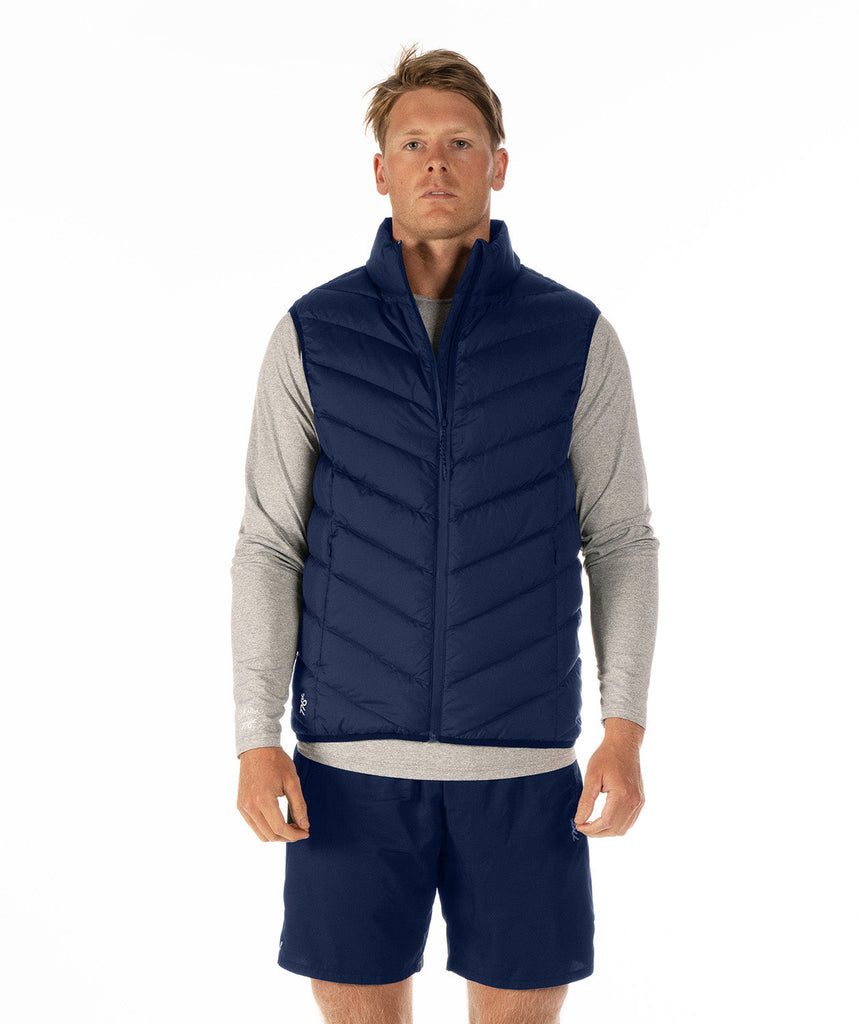 Men's 776BC x USRowing Cumulus Puffer Vest - Navy