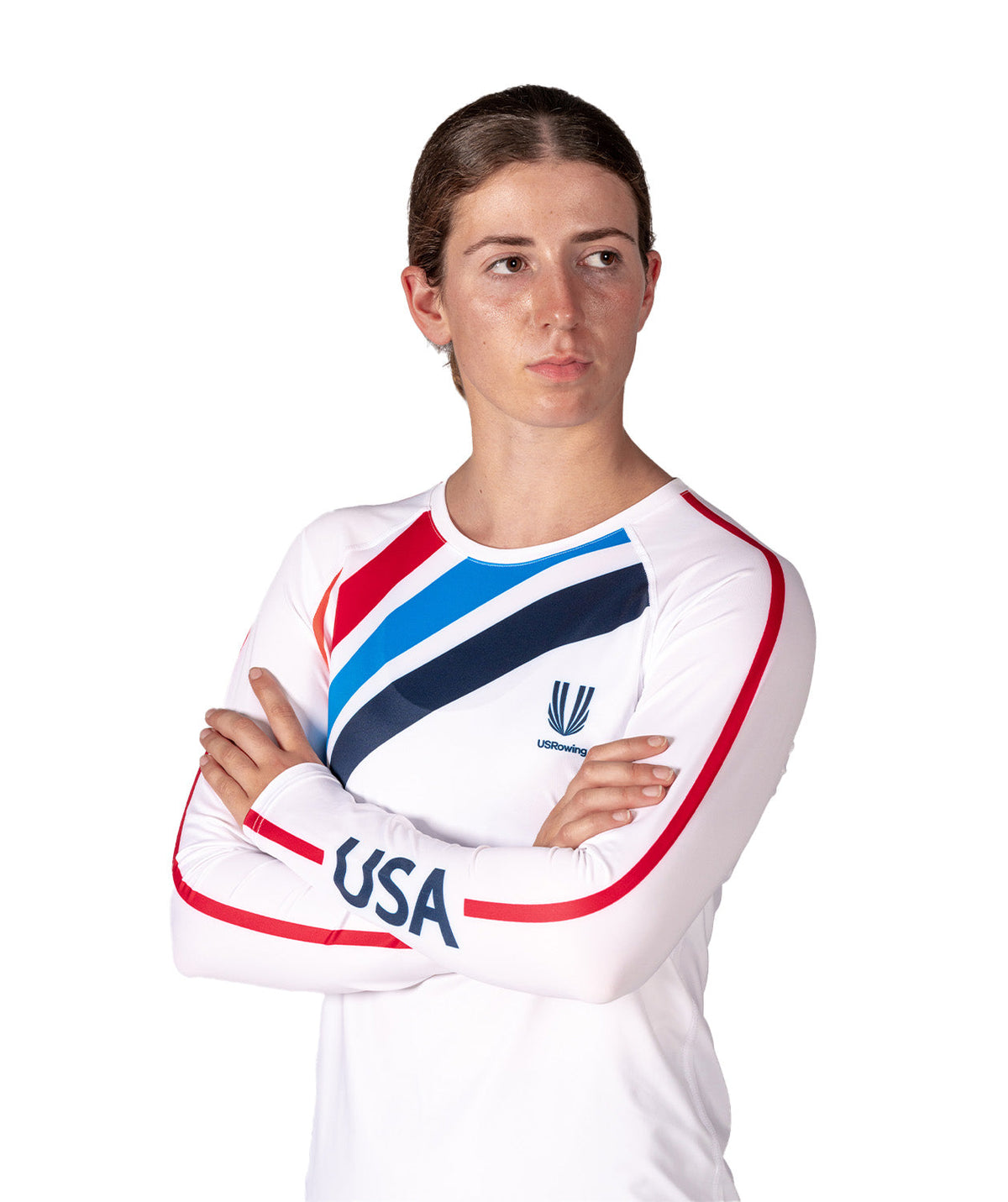 Women's 776BC x USRowing LS Base Layer 01 - White