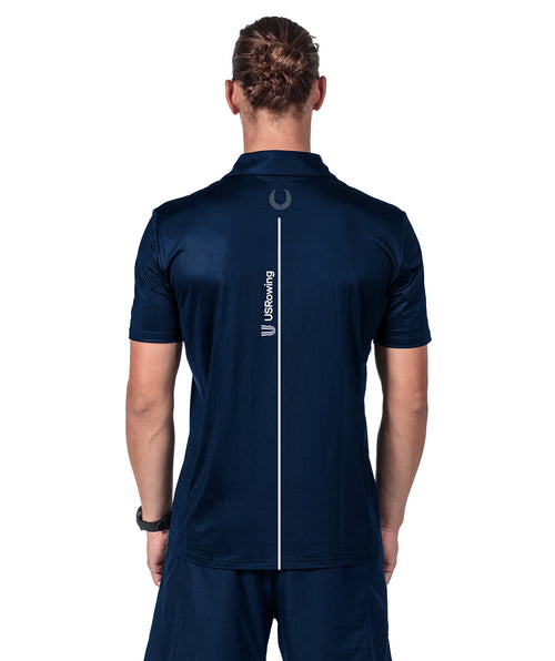 Men's USRowing Supporter Club Polo - Navy