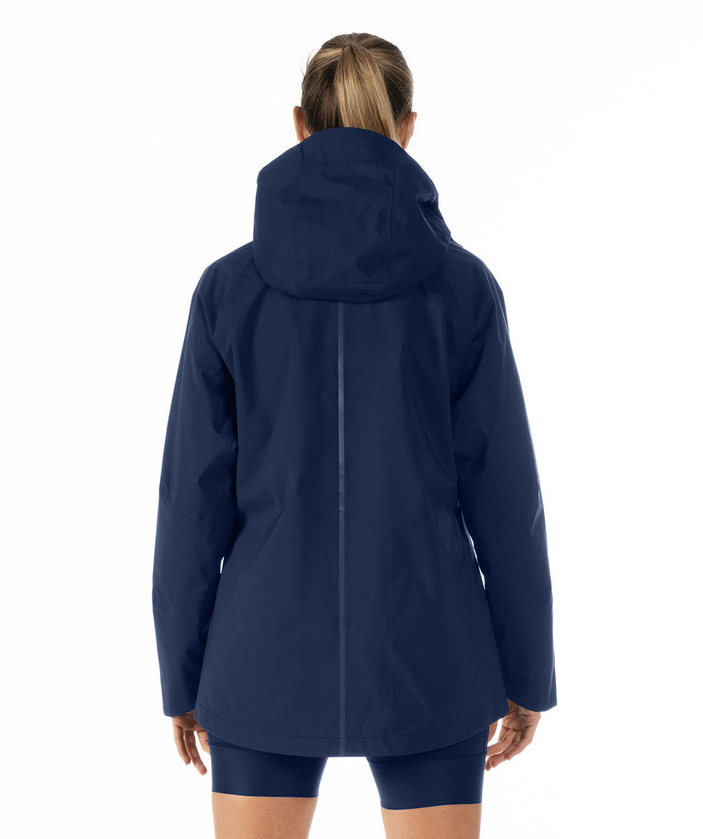 Women's USRowing Supporter Club Vortex Waterproof Jacket - Navy