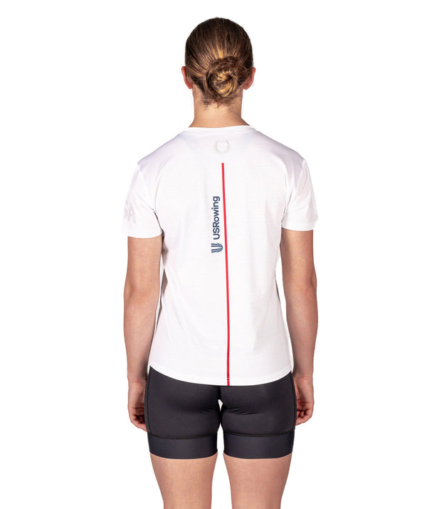 Women's 776BC x USRowing Performance T-Shirt 01 - White