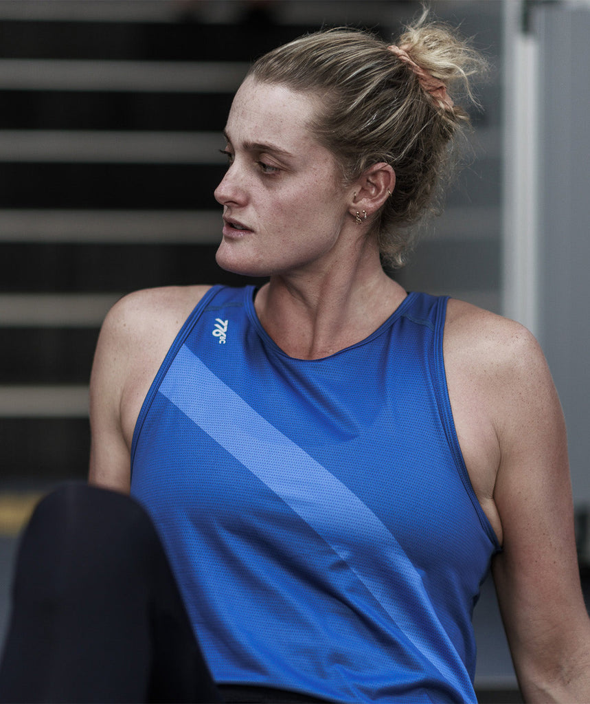 Women's Legacy Training Tank - Heritage Blue