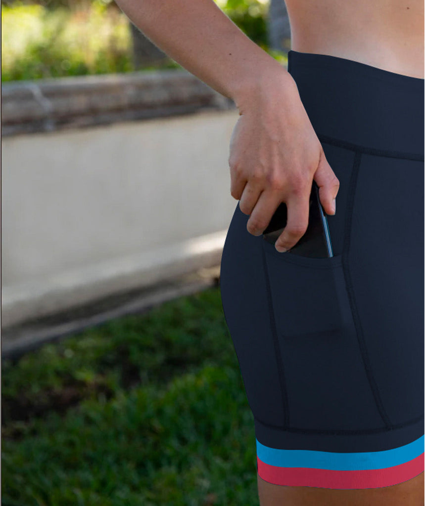 Women's 776BC x USRowing Pro Short 01 - Navy