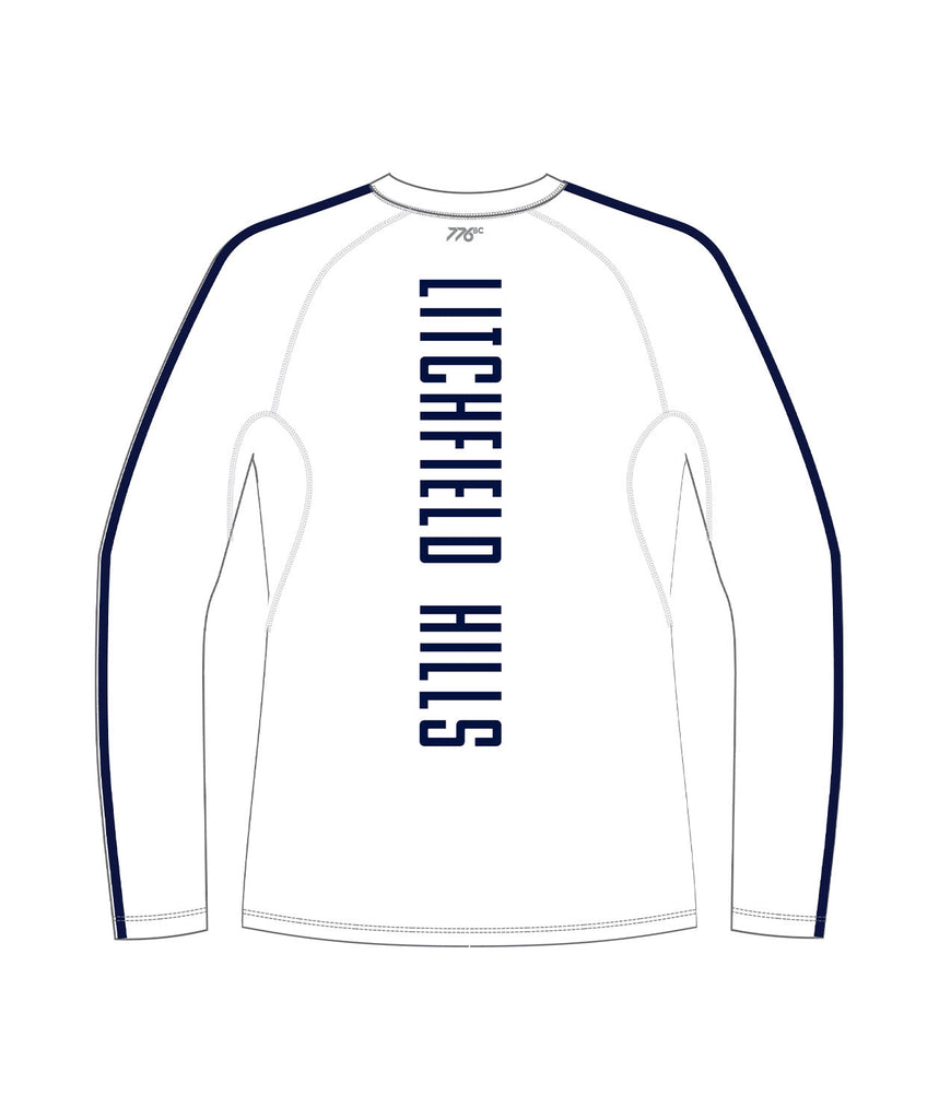 Men's Litchfield Hills LS Base Layer - White