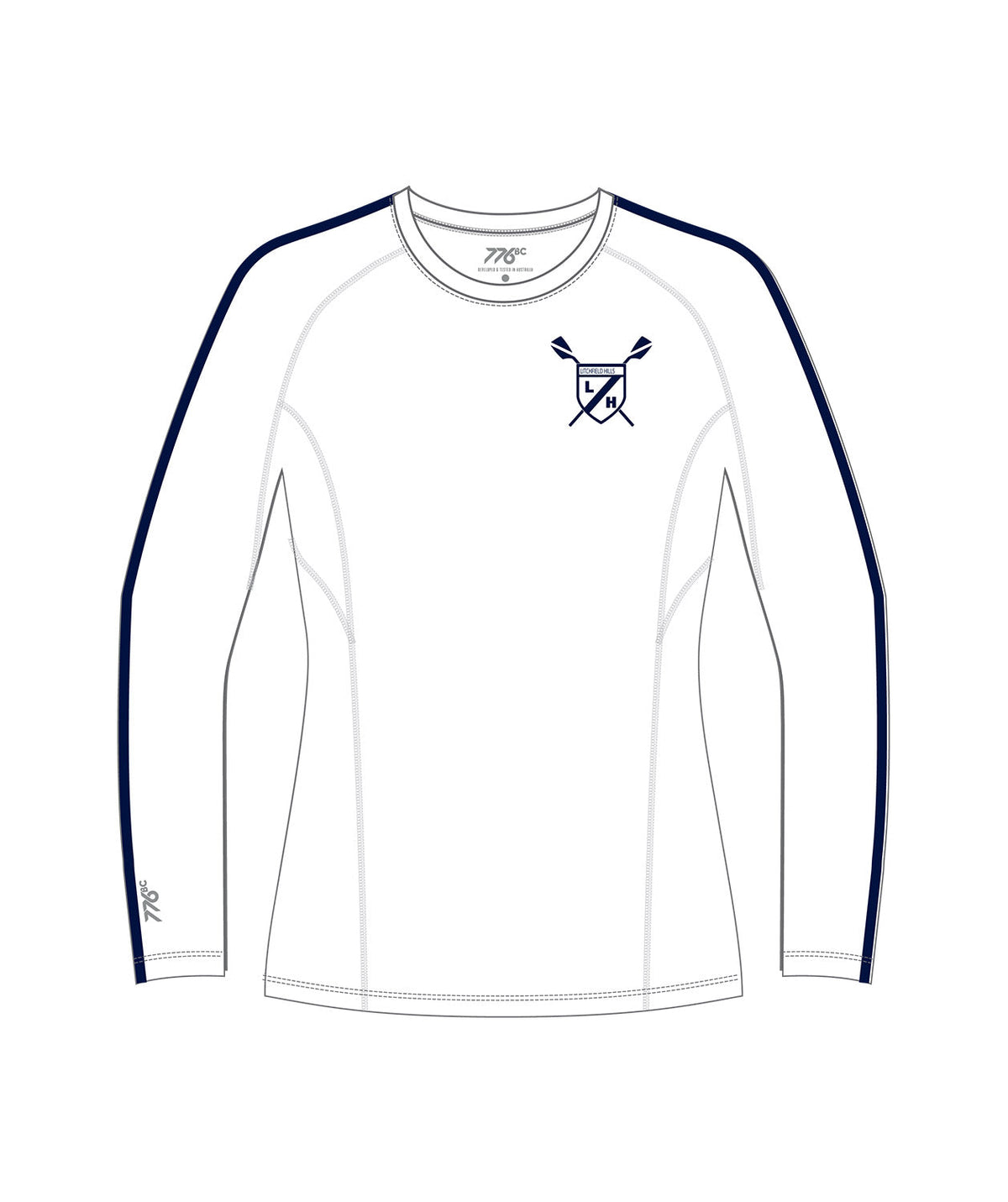 Women's Litchfield Hills LS Base Layer - White