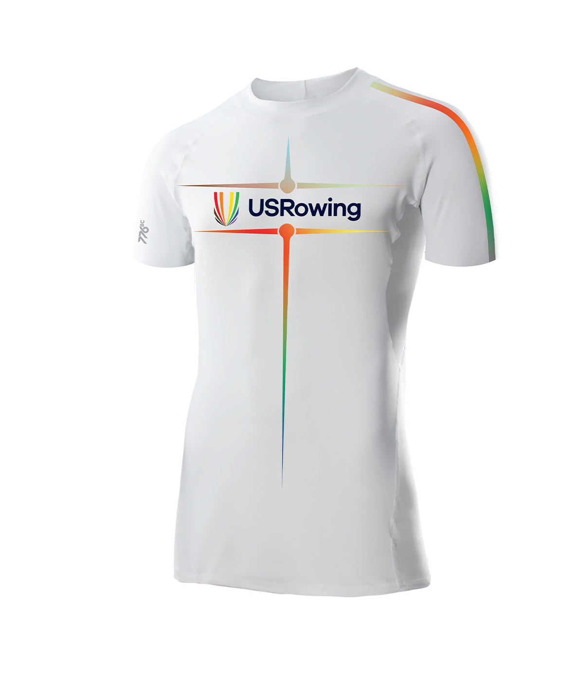Men's 776BC x USRowing Pride Motion Pro SS Base Layer 02