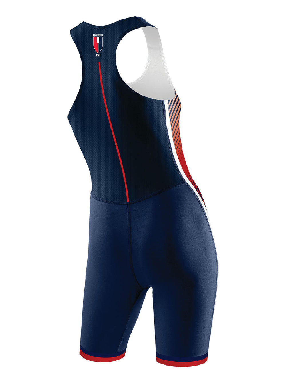 Women's RowAmerica Rowing Unisuit - WHITE (Required)