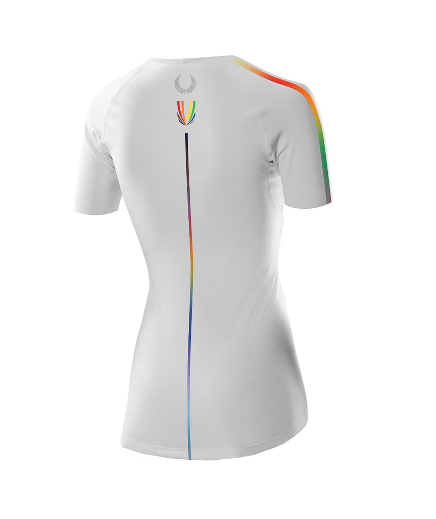 Women's 776BC x USRowing Pride Motion Pro SS Base Layer 02